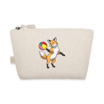 Fox Swimming Water Polo Summer - Organic Pouch - nature - Front