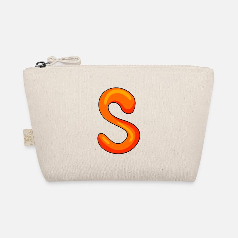 Buchstabe S Anfangsbuchstabe Bio-Täschchen