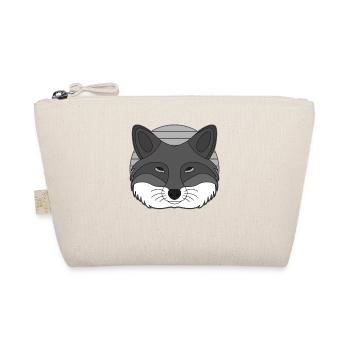 Fuchs Waldtier Design Wildtier Natur Tier - Bio-Täschchen - Natur - Vorne