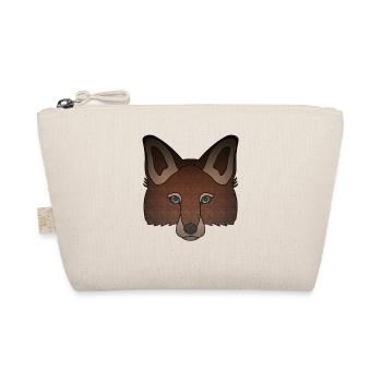 Fuchs Waldtier Design Wildtier Natur Tier - Bio-Täschchen - Natur - Vorne