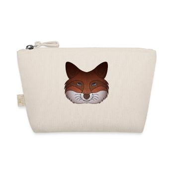Fuchs Waldtier Design Wildtier Natur Tier - Bio-Täschchen - Natur - Vorne