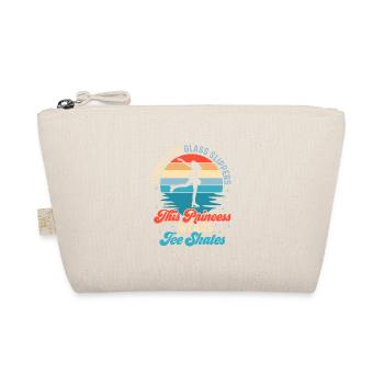 Enchanted Ice: Where Skates Beat Slippers - Organic Pouch - nature - Front