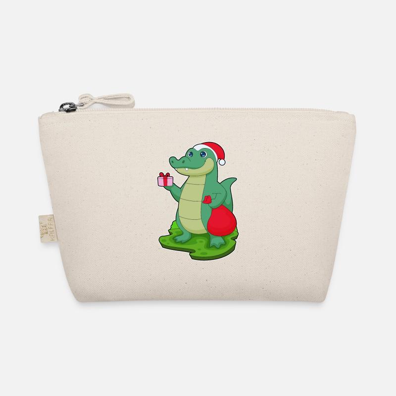 Crocodile Christmas Package Organic Pouch