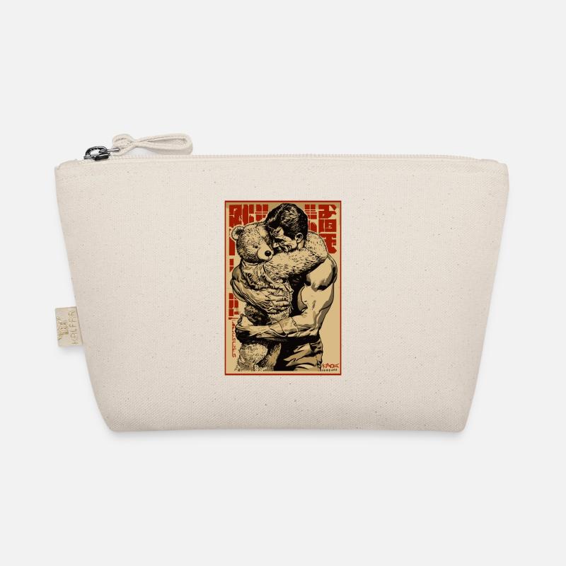I've missed you, man hugging bears Organic Pouch