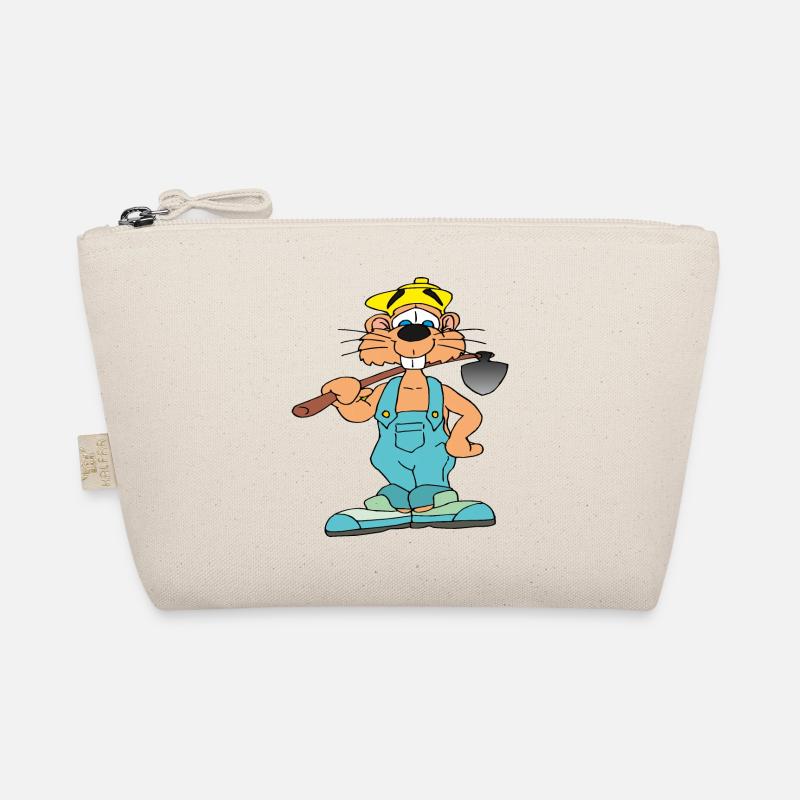 Hamster gärtnert Bio-Täschchen