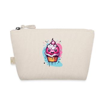 Cupcake Kawaii Super Mignon - Trousse biologique - nature - Devant