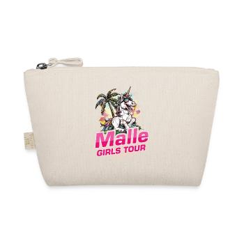 Malle Girls Tour Unicorn Holiday Mallorca - Organic Pouch - nature - Front