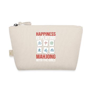 Cadeau pour les fans de Mahjong - Trousse biologique - nature - Devant