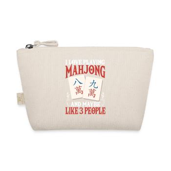 Cadeau pour les fans de Mahjong - Trousse biologique - nature - Devant