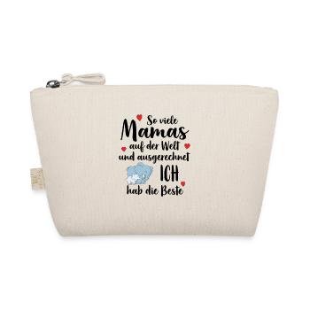 So Viele Mamas Ich Hab Die Beste Beste Mama - Bio-Täschchen - Natur - Vorne