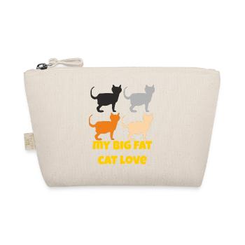 my big fat catlove - Bio-Täschchen - Natur - Vorne