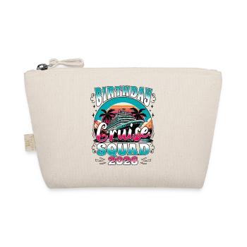 Birthday Cruise Squad 2026 - Organic Pouch - nature - Front