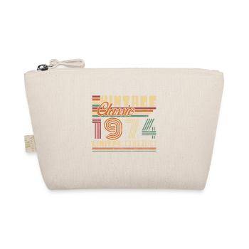 1974 Vintage Vintage Birthday Gift - Organic Pouch - nature - Front