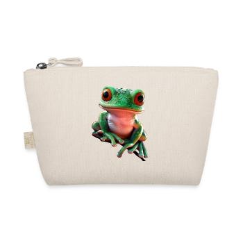 Frog Toad Tree Frog Baby Frogs Cute Frog - Organic Pouch - nature - Front