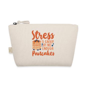 Pancake Lover Kids Stress Is - Bio-Täschchen - Natur - Vorne