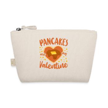 Pancake Lover Kids Valentines Day - Bio-Täschchen - Natur - Vorne