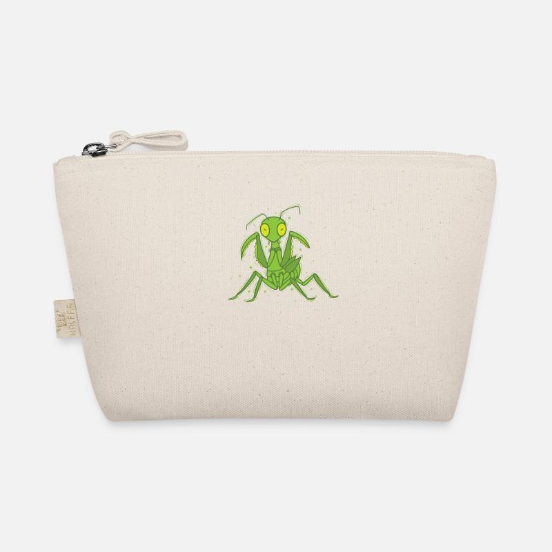 Praying Mantis Animal Organic Pouch