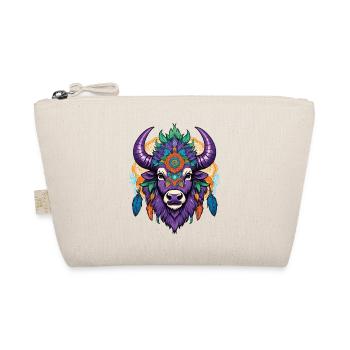 Stier Mandala Traumfänger Aesthetic Design - Bio-Täschchen - Natur - Vorne
