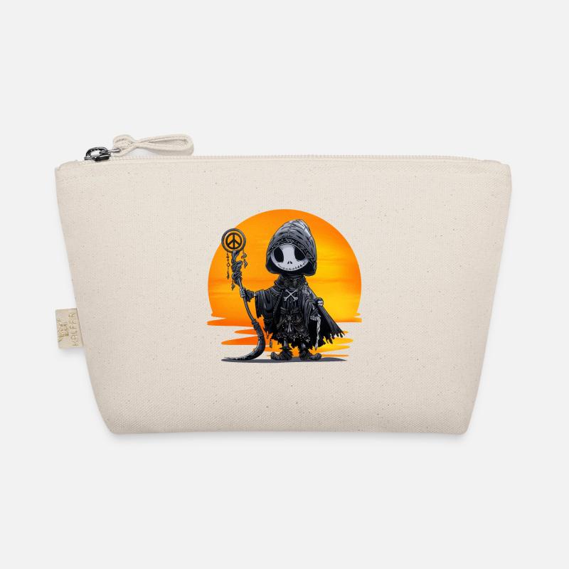 The Peacemaker. Sensenmann, Tod, Frieden, Humor, Bio-Täschchen