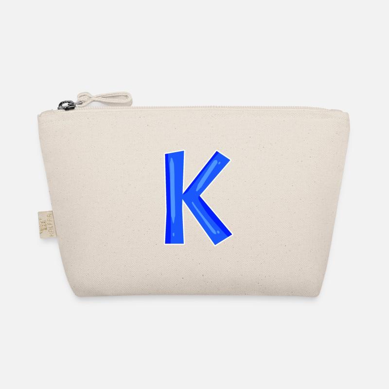 Buchstabe K - Anfangsbuchstabe K Bio-Täschchen