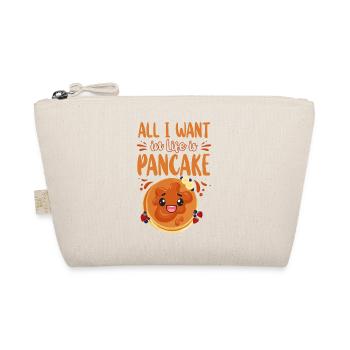Pancake Lover Kids All I Want In - Organic Pouch - nature - Front