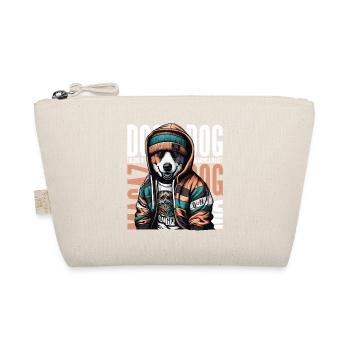 URBAN CHIC: DOG EMBRACES CITY LIFE IN STYLE - Organic Pouch - nature - Front