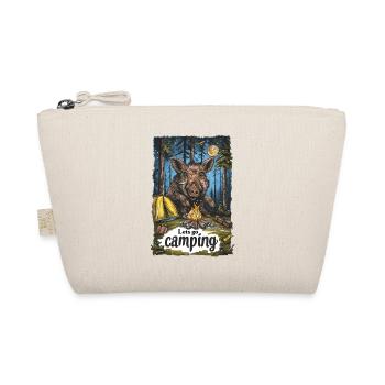 Lets Go Camping Wild Boar Adventure Camping - Organic Pouch - nature - Front
