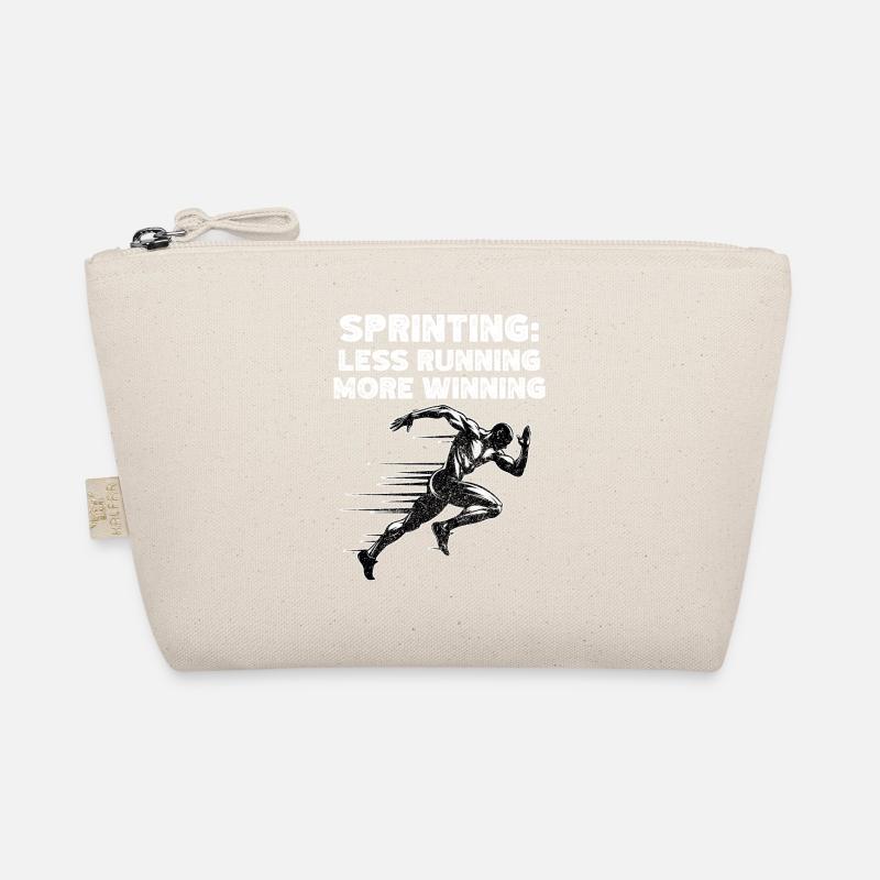 Track Runner Sprinter Sprinting 100m sprinter Organic Pouch