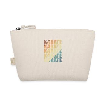 Karate Training Martial Arts - Organic Pouch - nature - Front