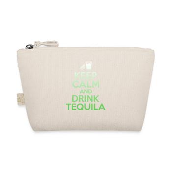 Keep Calm And Drink Tequila T-Shirt - Funny Mexico - Organic Pouch - nature - Front