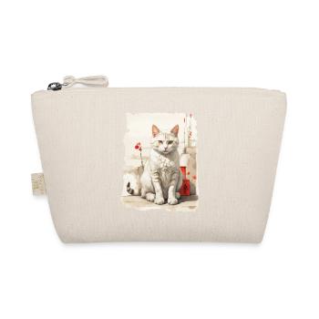 Hauskatzen Besitzer Niedliche Katze Katzen Dame - Bio-Täschchen - Natur - Vorne