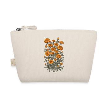 Esthétique Design Tagetes Décoration Florale Vintage - Trousse biologique - nature - Devant