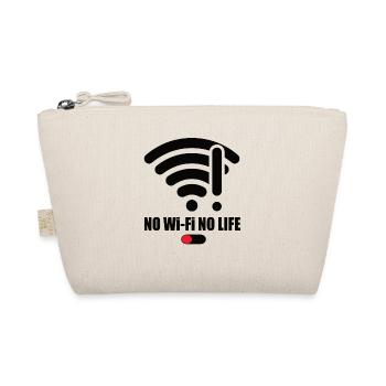 No Wifi-No Life Wifi Wifi Saying Internet Signal - Organic Pouch - nature - Front