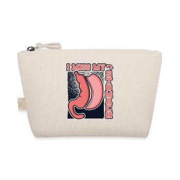 I Miss My Stomach Gastric Bypass Bariatric - Organic Pouch - nature - Front