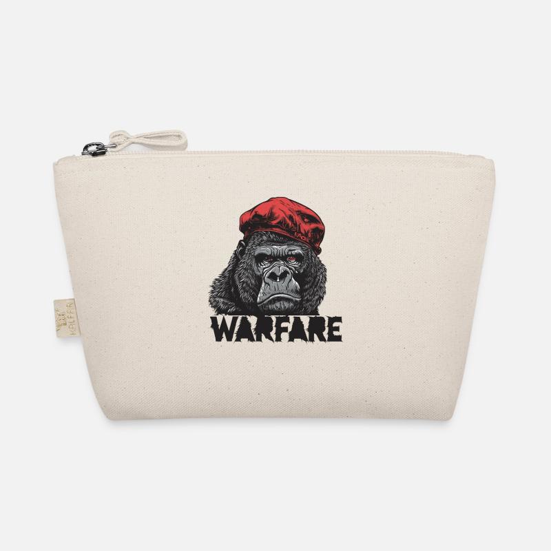 Parody design for a gorilla war Organic Pouch