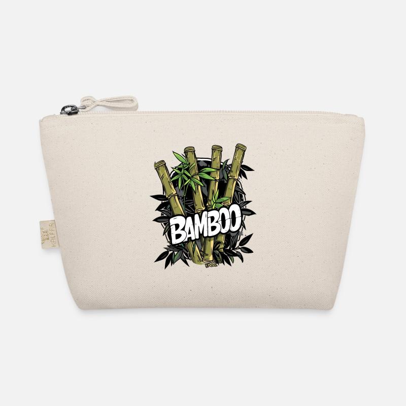 Bambuswald, ein Wald voller Bambus Bio-Täschchen