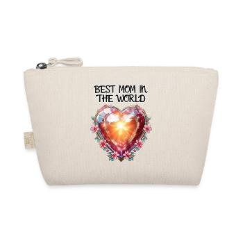 Fête des mères. Amour, Meilleure Mère, Coeur, Fleurs, - Trousse biologique - nature - Devant
