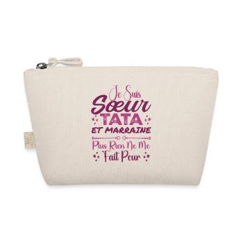 Sister Tata and Godmother - Organic Pouch - nature - Front