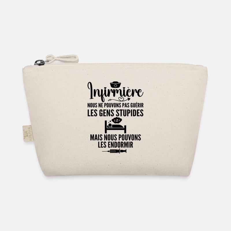 Krankenschwester Humor - Krankenschwester Geschenk Bio-Täschchen