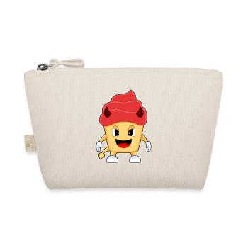 Cupcake Halloween Diable - Trousse biologique - nature - Devant