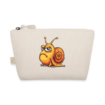 drôle de mauvaise humeur : escargot de dessin animé - Trousse biologique - nature - Devant