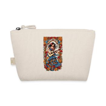 Spanish Guitarist Iconic Music Aesthetic - Organic Pouch - nature - Front