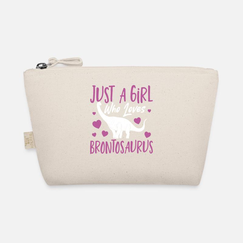 Brontosaurus Dino Gift Organic Pouch