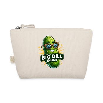 Witziges Gurken Shirt, Gurkenliebhaber, Big Dill - Bio-Täschchen - Natur - Vorne