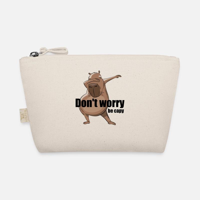 Ne vous inquiétez pas, soyez Capy - Capybara dabbing Trousse biologique