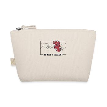Michelangelo Creation of Adam Heart Surgery - Organic Pouch - nature - Front
