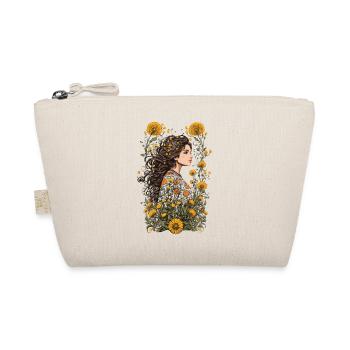 Löwenzahn Vintage Blumen Streetwear Ästhetik - Bio-Täschchen - Natur - Vorne