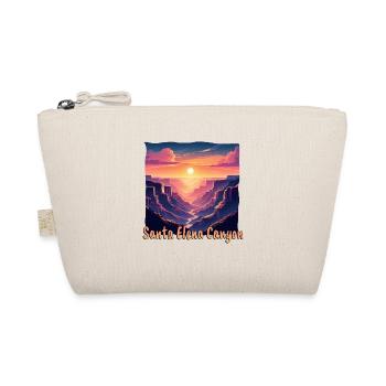 Santa Elena Canyon Texas USA Sunset Purple Color - Organic Pouch - nature - Front