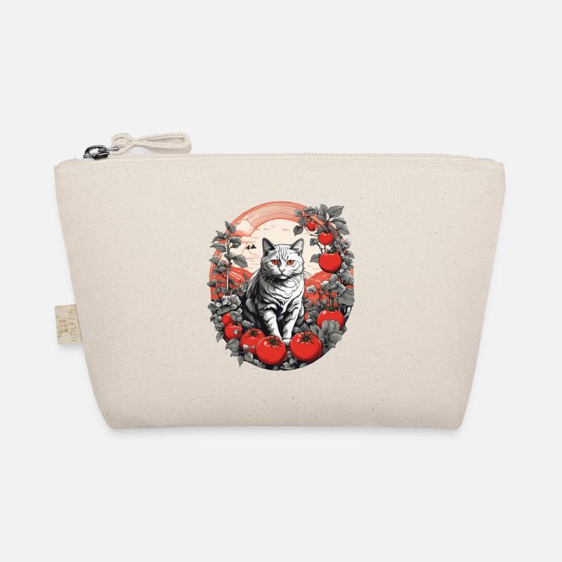 Chat Dans Le Jardin Chats Domestiques Propriétaire Chats Dame Trousse biologique