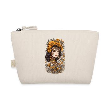Blumen Deko Vintage Ästhetische Streetwear Design - Bio-Täschchen - Natur - Vorne